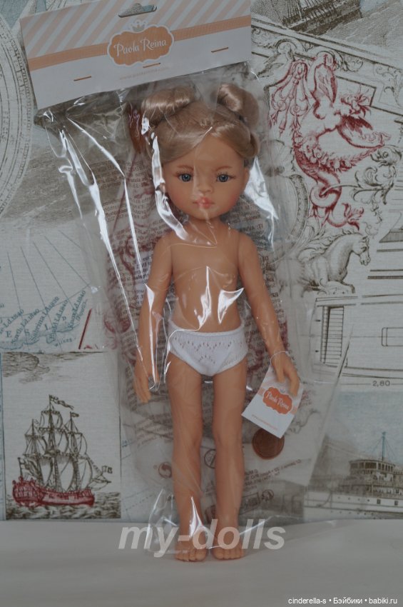 Кукла Маника с буклями#10 Paola Reina