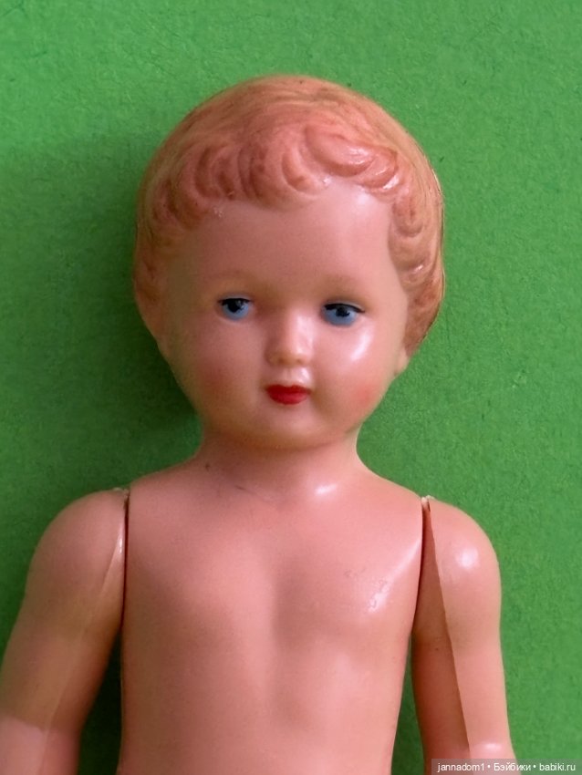 Очаровательная куколка Schildkrot с рельефными волосами, высота 13 см (фото 2)