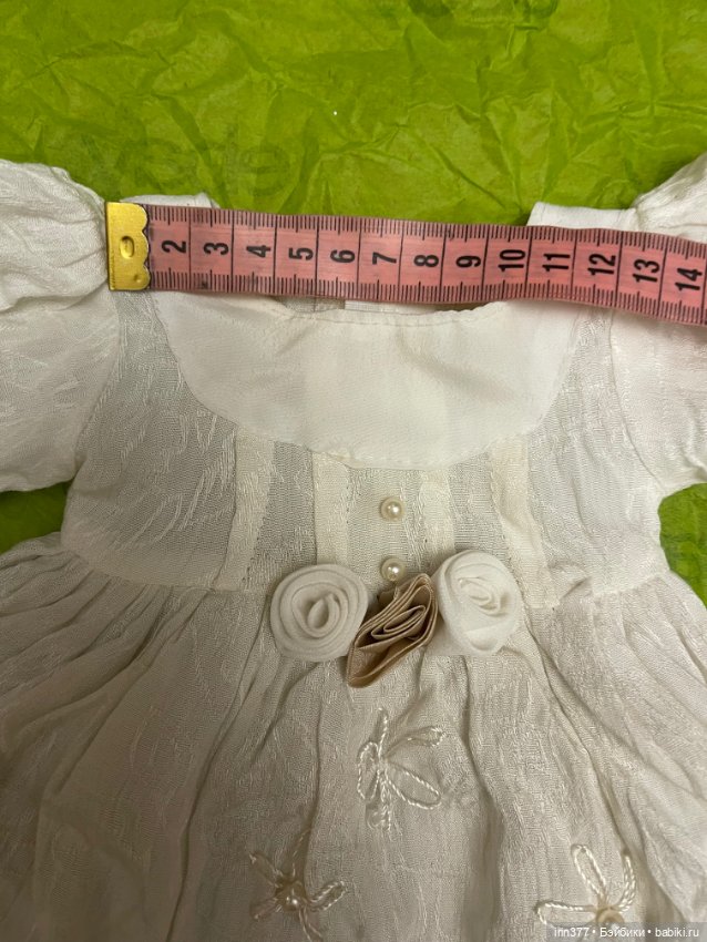 Платье для антикварной или винтажной куклы