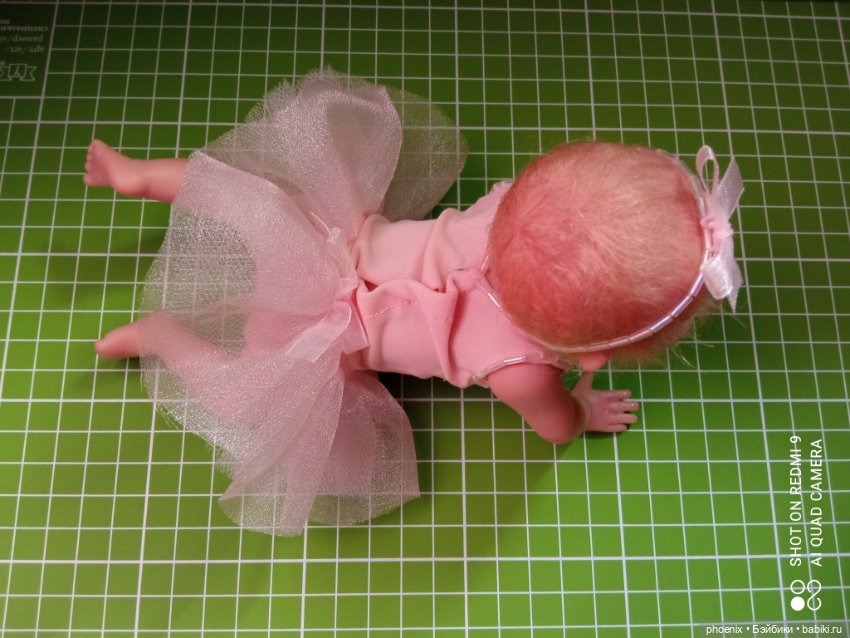 Полностью виниловая Ashton Drake Tutu Tiny Ballerina (фото 5)