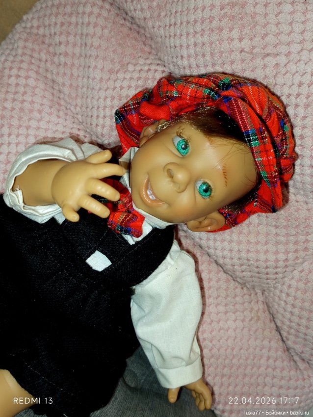 Характерная кукла мальчик Николас Испания фирмы D'anton jos (фото 6)