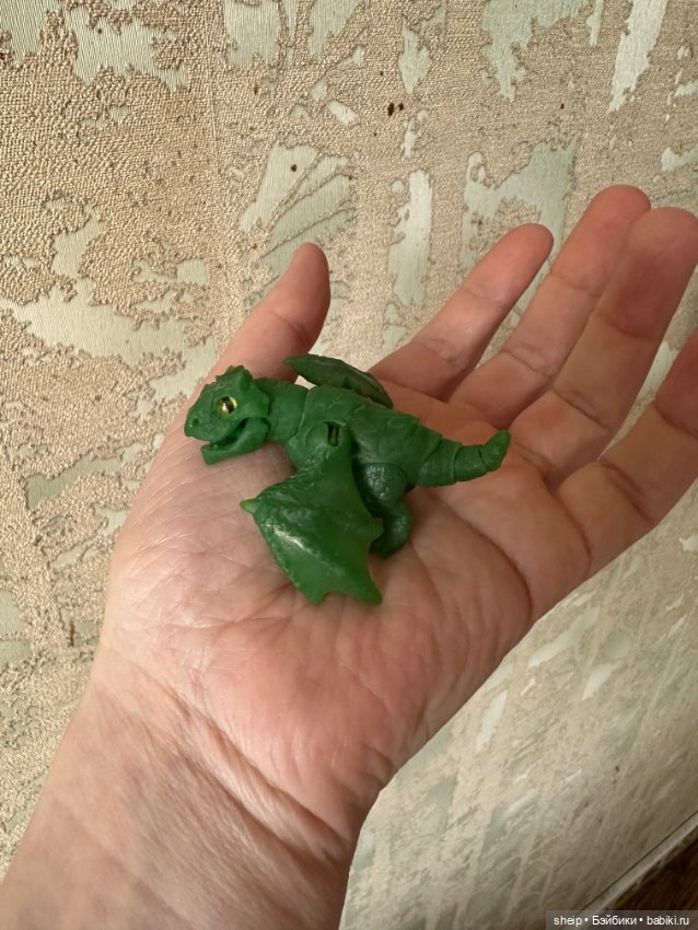 Infantem дракончик от Аленки Амикус зеленый