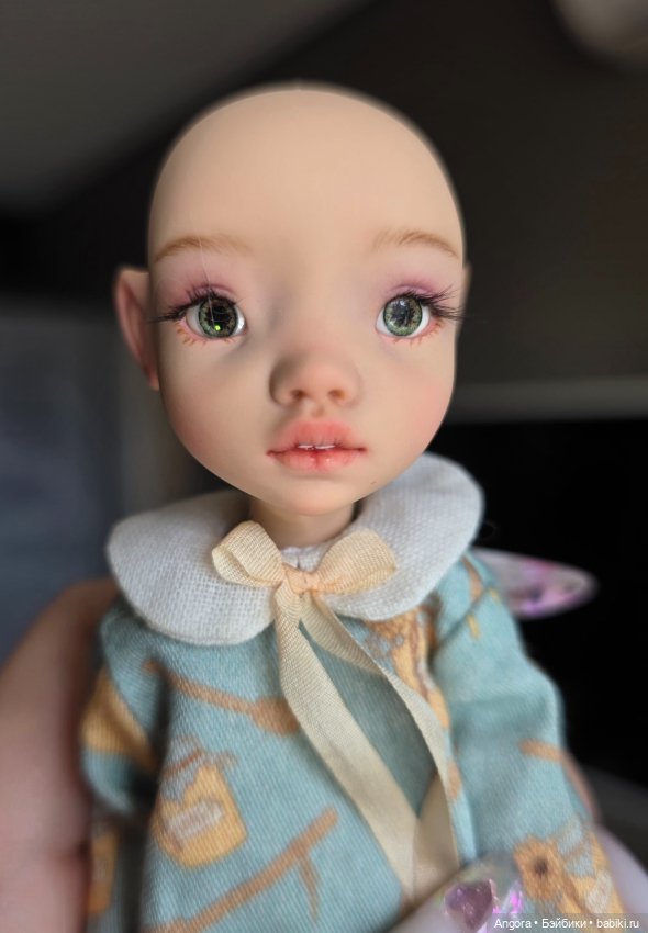 Мими от Pikacha Doll, спящее личико и парик в комплекте (фото 4)