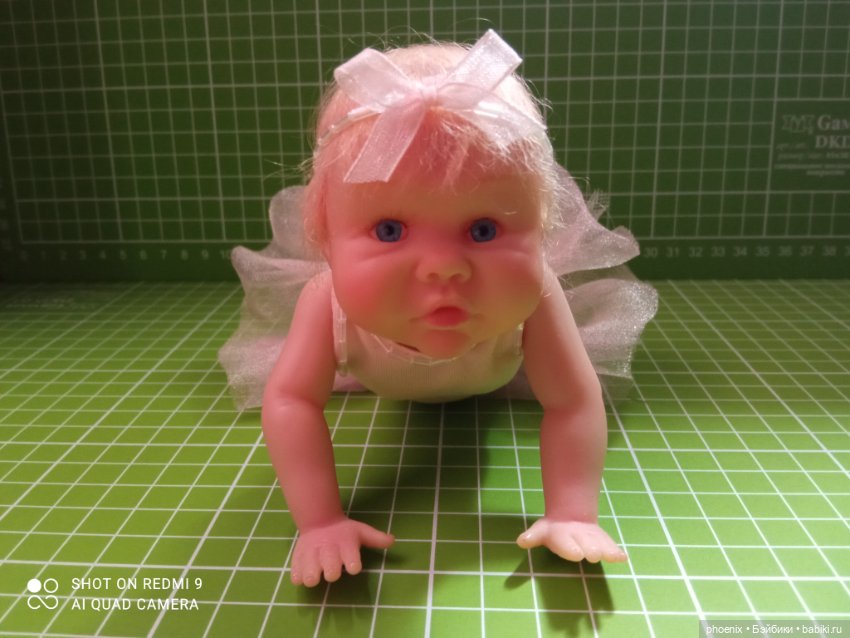 Полностью виниловая Ashton Drake Tutu Tiny Ballerina (фото 2)