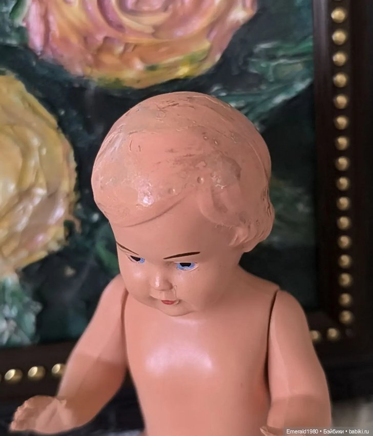 Куколка Schildkrot Германия целлулоиодная (фото 3)