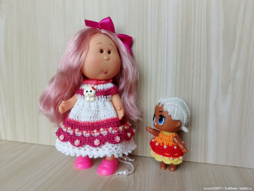 Платья для Миечек 14 см — Одежда для кукол (фото 5)