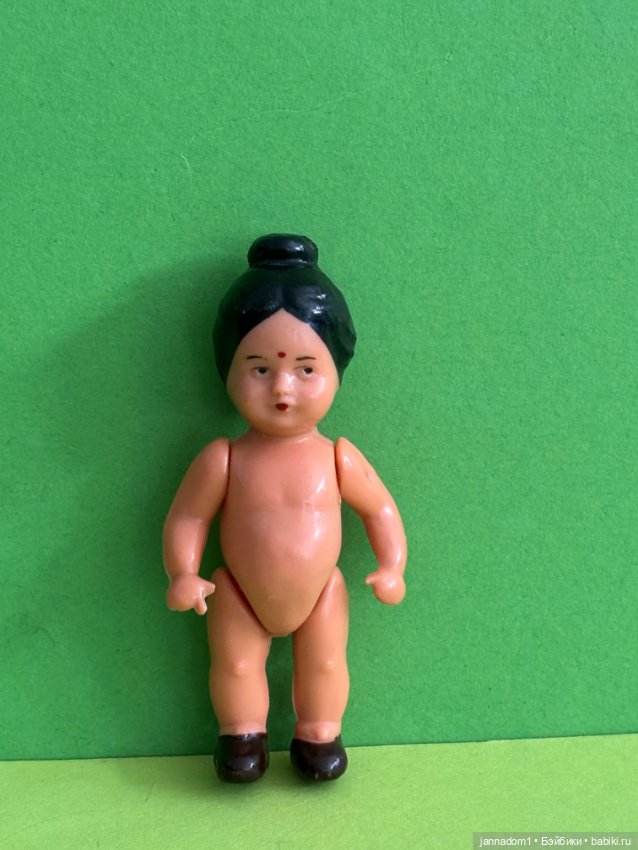 Куколка Edi индианочка из колкого пластика, высота 7 см (фото 5)