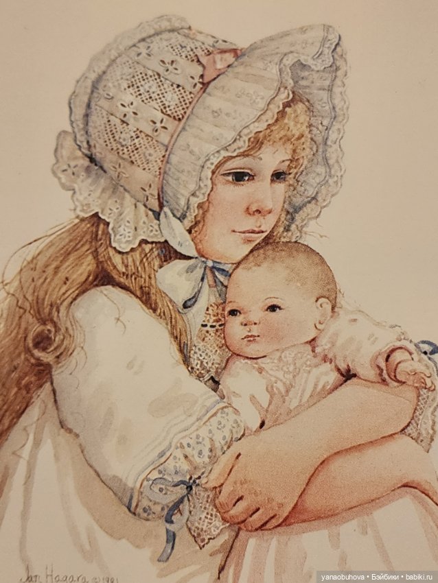 Винтажные открытки для кукольных фотосессий 80-90 гг (фото 5)