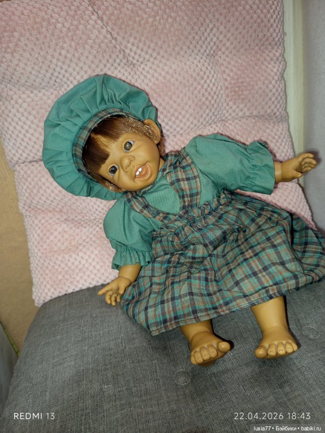 Кукла характерная Испания Paola reina харизматичная красоточка с зубками. 🥰💃 (фото 4)