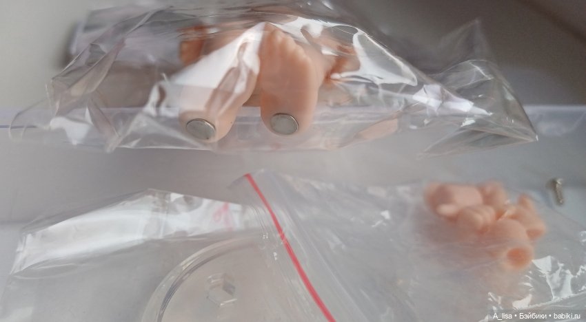 Шарнирное тело для малышей Барби/чиби и проч (фото 4)