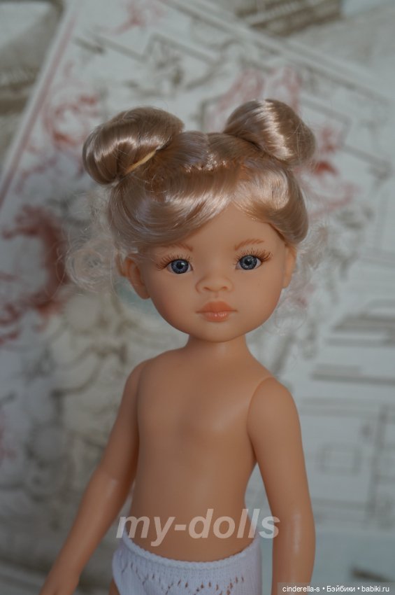 Кукла Маника с буклями#12 Paola Reina (фото 4)