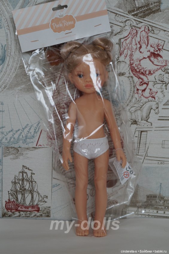 Кукла Маника с буклями#11 Paola Reina