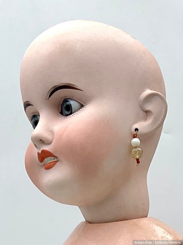 Mon Cheri L.P. Paris 10. Редкая французская антикварная кукла с механизмом ходьбы