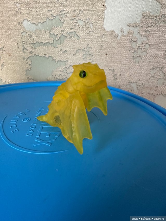 Infantem дракон от Аленки Амикус желтый