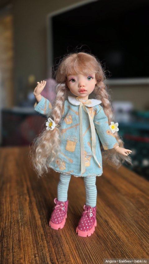 Мими от Pikacha Doll, спящее личико и парик в комплекте (фото 2)