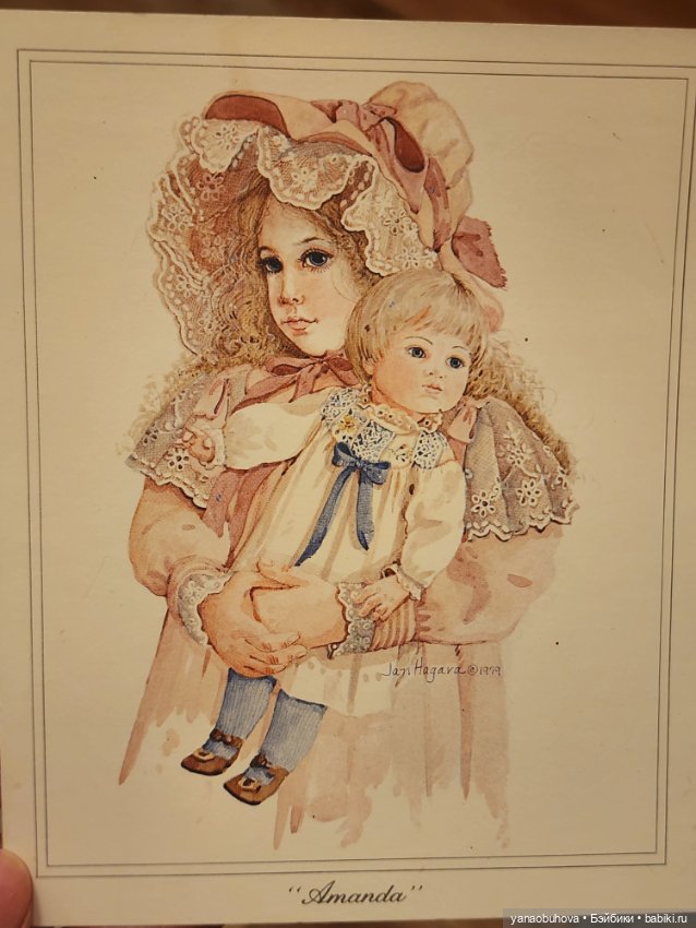 Винтажные открытки для кукольных фотосессий 80-90 гг (фото 2)