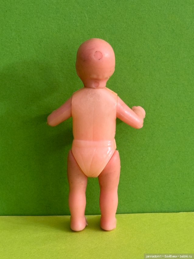 Американская куколка с рельефными волосами, высота 8,5 см (фото 5)