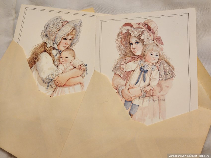 Винтажные открытки для кукольных фотосессий 80-90 гг (фото 8)