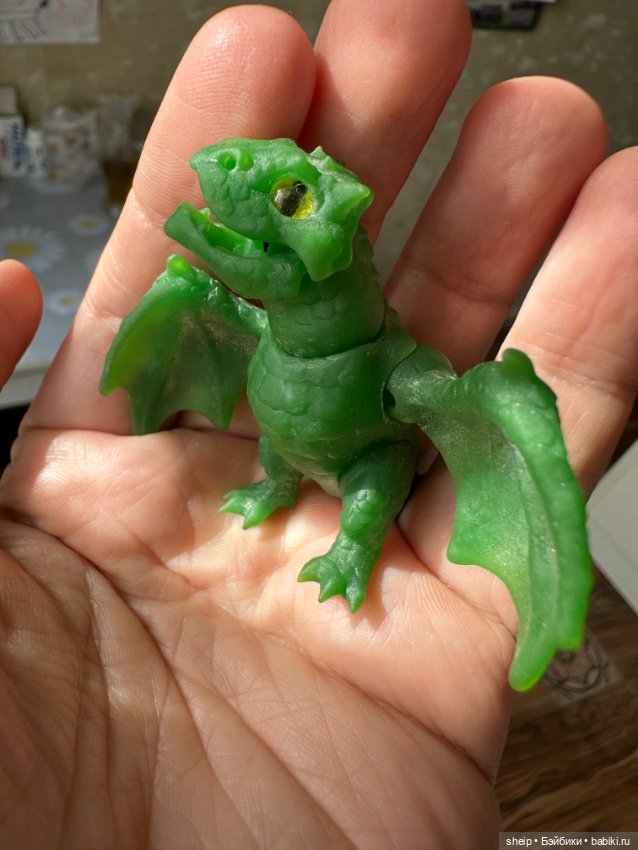 Infantem дракончик от Аленки Амикус зеленый (фото 4)