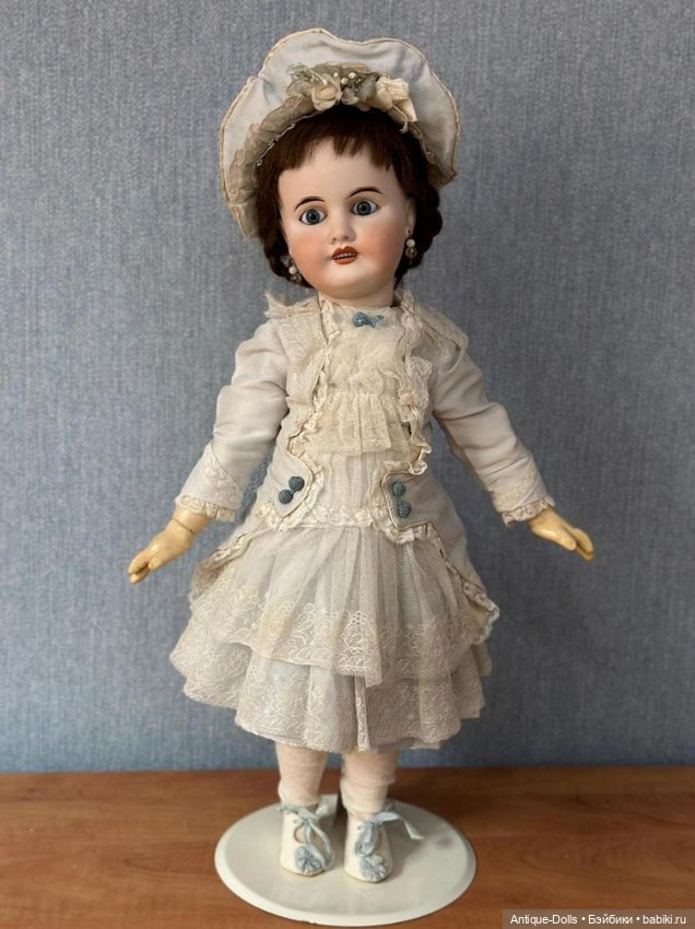 Mon Cheri L.P. Paris 10. Редкая французская антикварная кукла с механизмом ходьбы (фото 6)