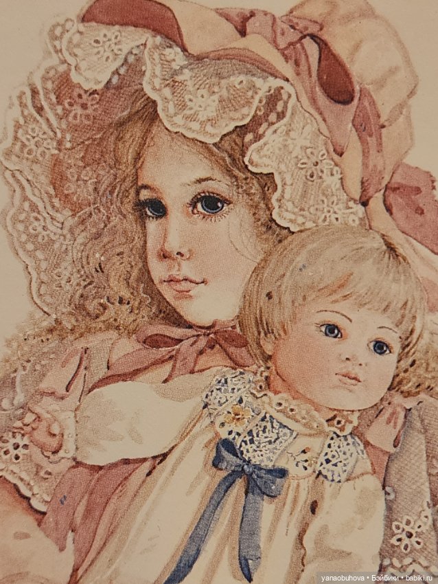 Винтажные открытки для кукольных фотосессий 80-90 гг (фото 4)