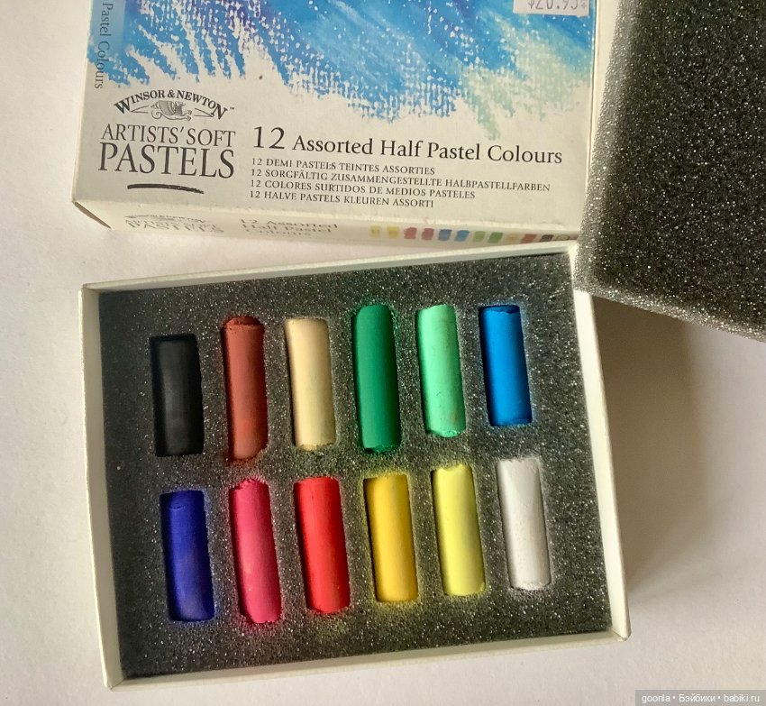 Пастель Winsor & Newtop 12 цветов (фото 3)