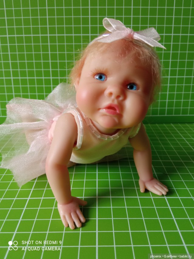 Полностью виниловая Ashton Drake Tutu Tiny Ballerina (фото 8)