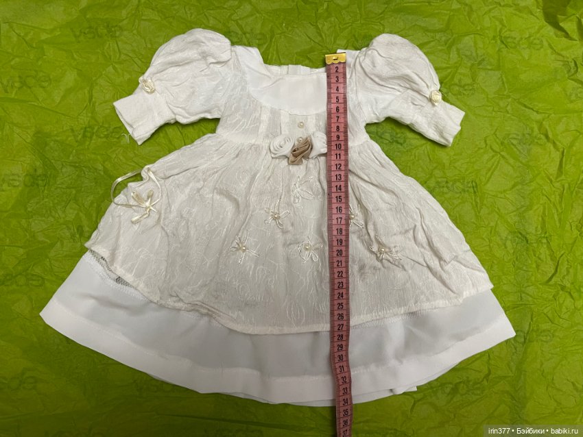 Платье для антикварной или винтажной куклы