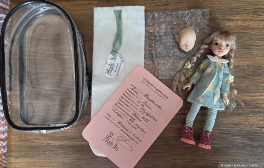 Мими от Pikacha Doll, спящее личико и парик в комплекте (фото 5)