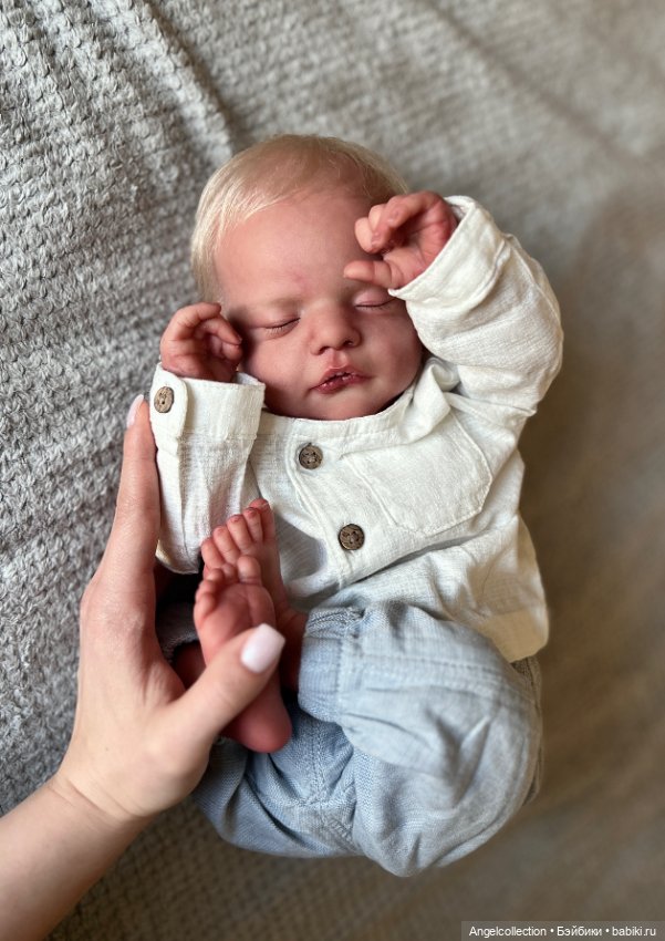 Кукла реборн Sam от Gudrun Legler (фото 4)