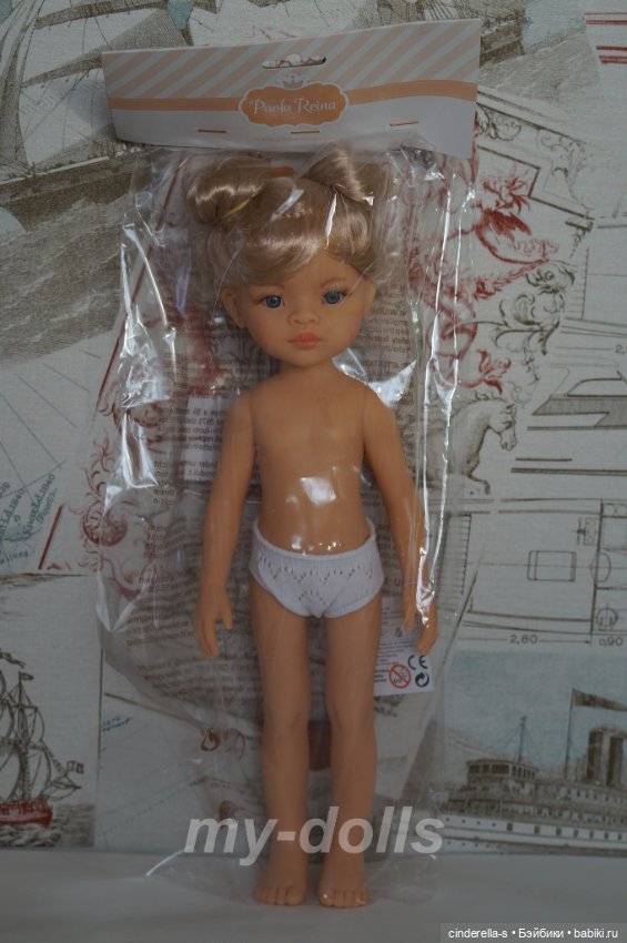 Кукла Маника с буклями#12 Paola Reina