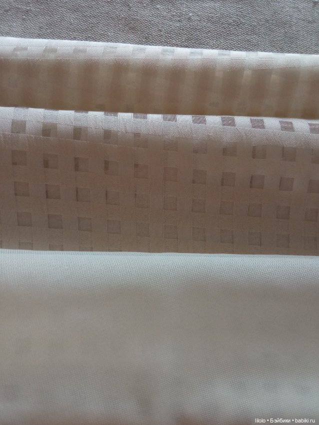 Набор тканей для кукольного рукоделия