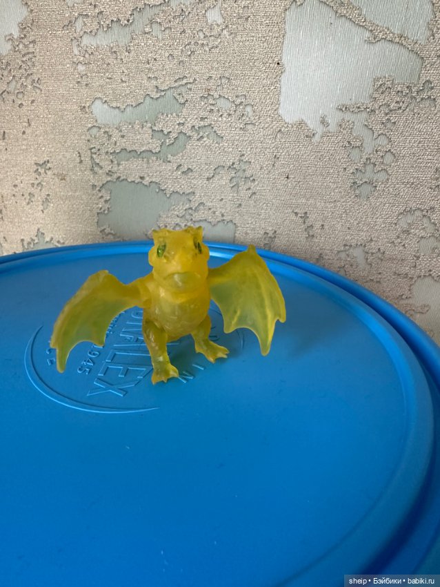 Infantem дракон от Аленки Амикус желтый (фото 2)
