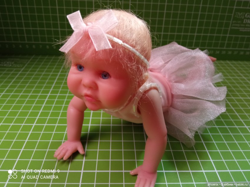 Полностью виниловая Ashton Drake Tutu Tiny Ballerina (фото 3)