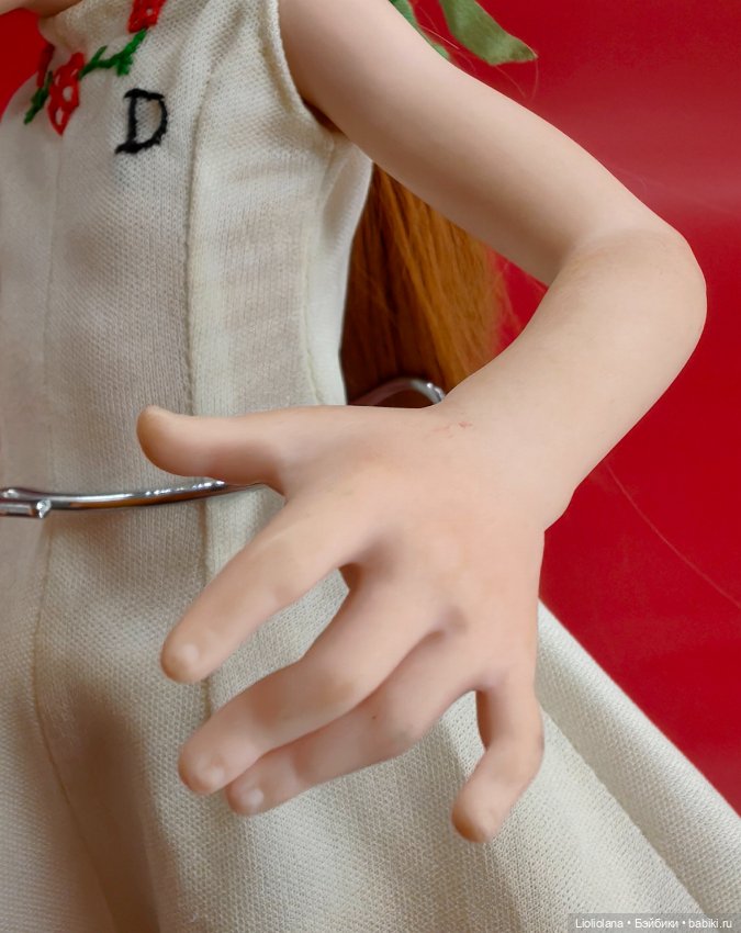 Под реставрацию редкая кукла от Elizabeth Brandon США 1979 год (фото 7)