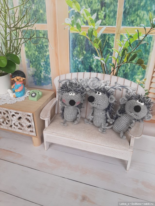 Ёжики — Авторские игрушки (фото 7)