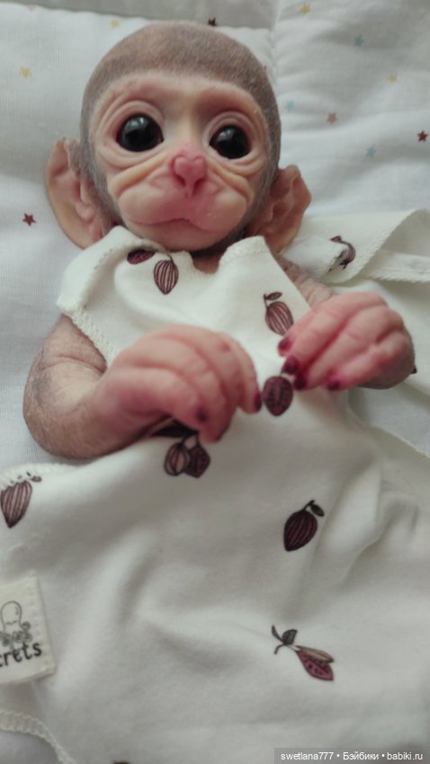 Силиконовая обезьянка — Куклы реборн