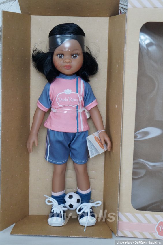 Кукла Нора футболистка#5 Paola Reina
