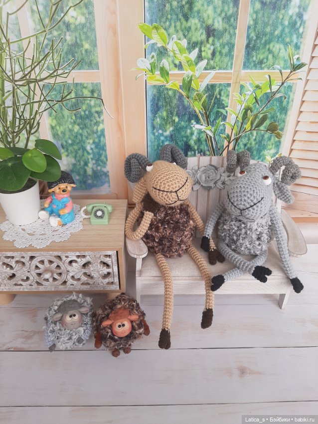 Барашки — Авторские игрушки (фото 4)