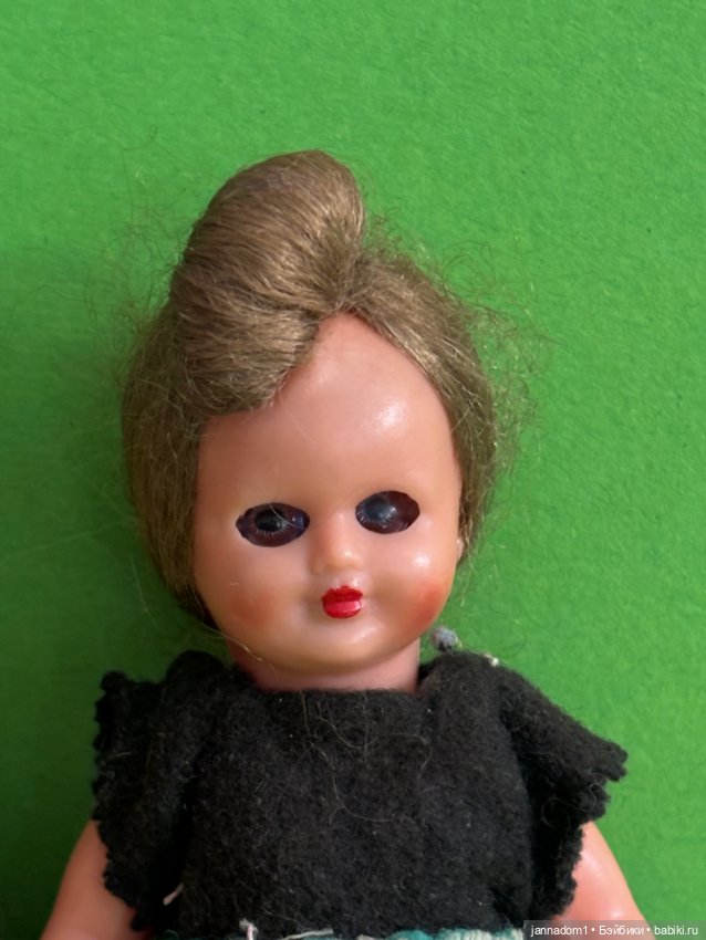 Итальянские куколки со спящими глазками, высота 11 см (фото 3)