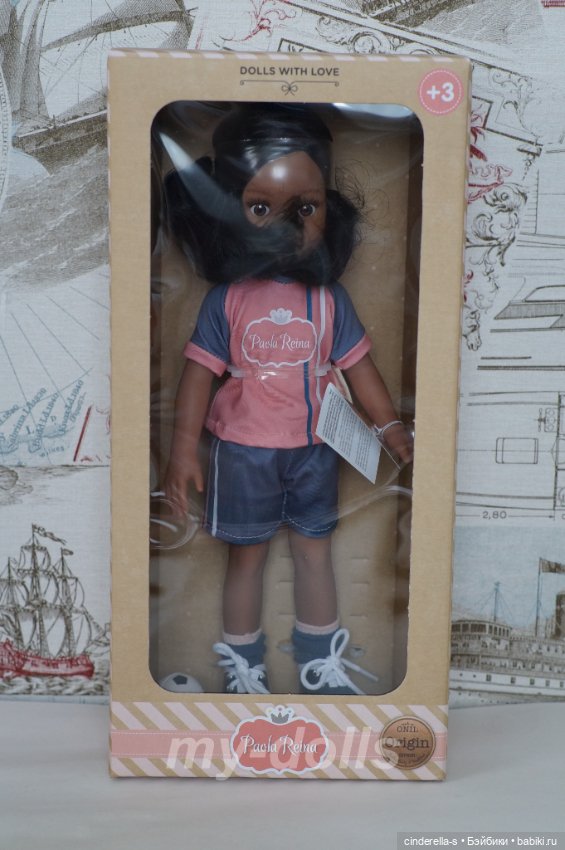 Кукла Нора футболистка#2 Paola Reina