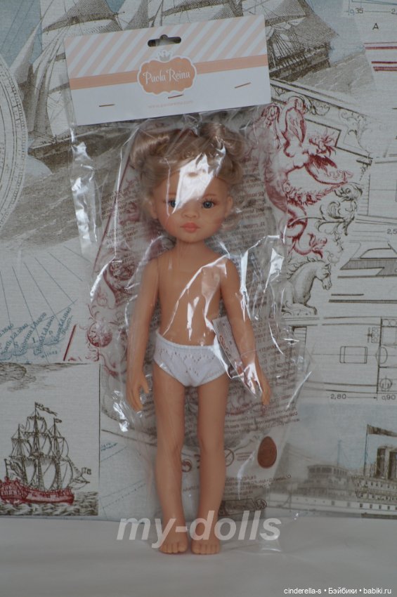 Кукла Маника с буклями#9 Paola Reina