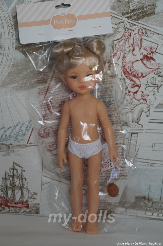 Кукла Маника с буклями#15 Paola Reina