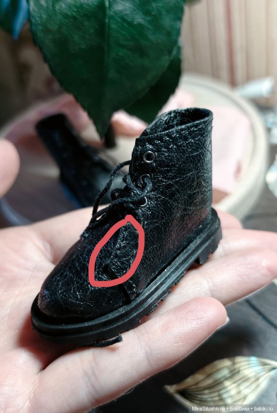 Ботинки на куклу 1/4 (5.5 см) (фото 5)