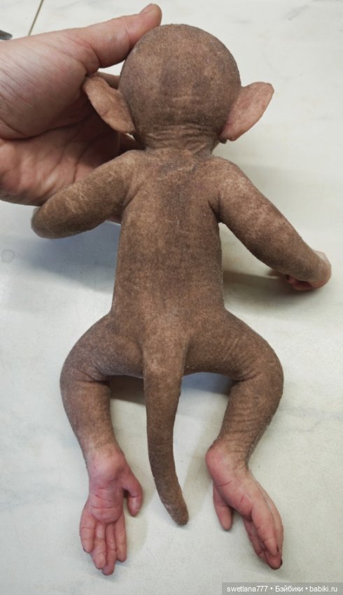 Силиконовая обезьянка — Куклы реборн (фото 3)