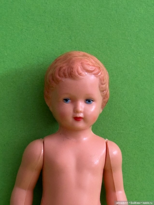 Очаровательная куколка Schildkrot с рельефными волосами, высота 13 см (фото 7)