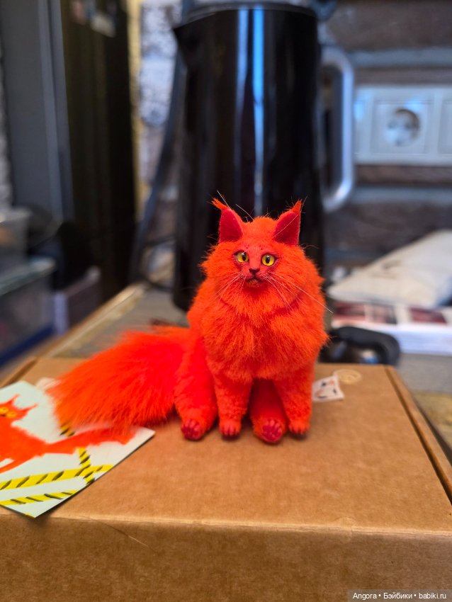 Котик от Кошки-матрёшки, коллекция "радиоактивные" (фото 3)