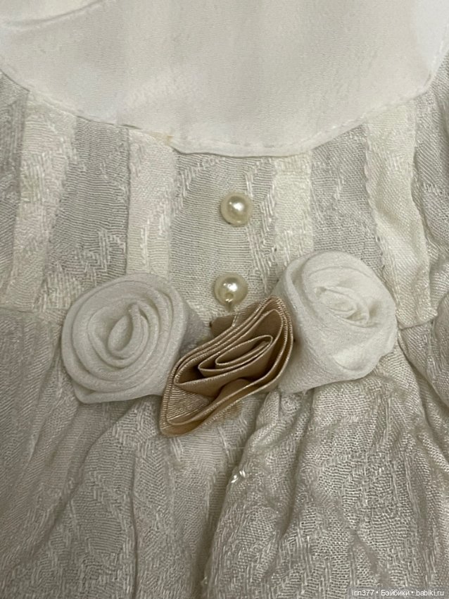 Платье для антикварной или винтажной куклы (фото 3)