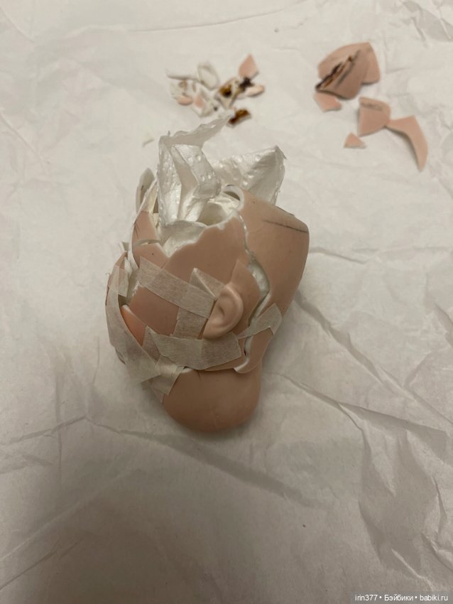 Антикварная разбитая голова Kammer Reinhardt SH 29 (фото 5)