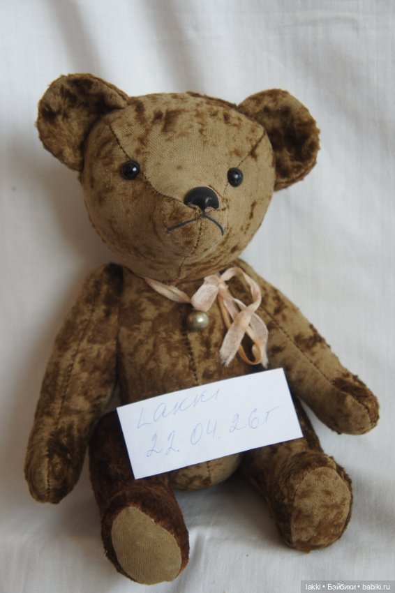 Медведь плюшевый — Авторские игрушки (фото 3)